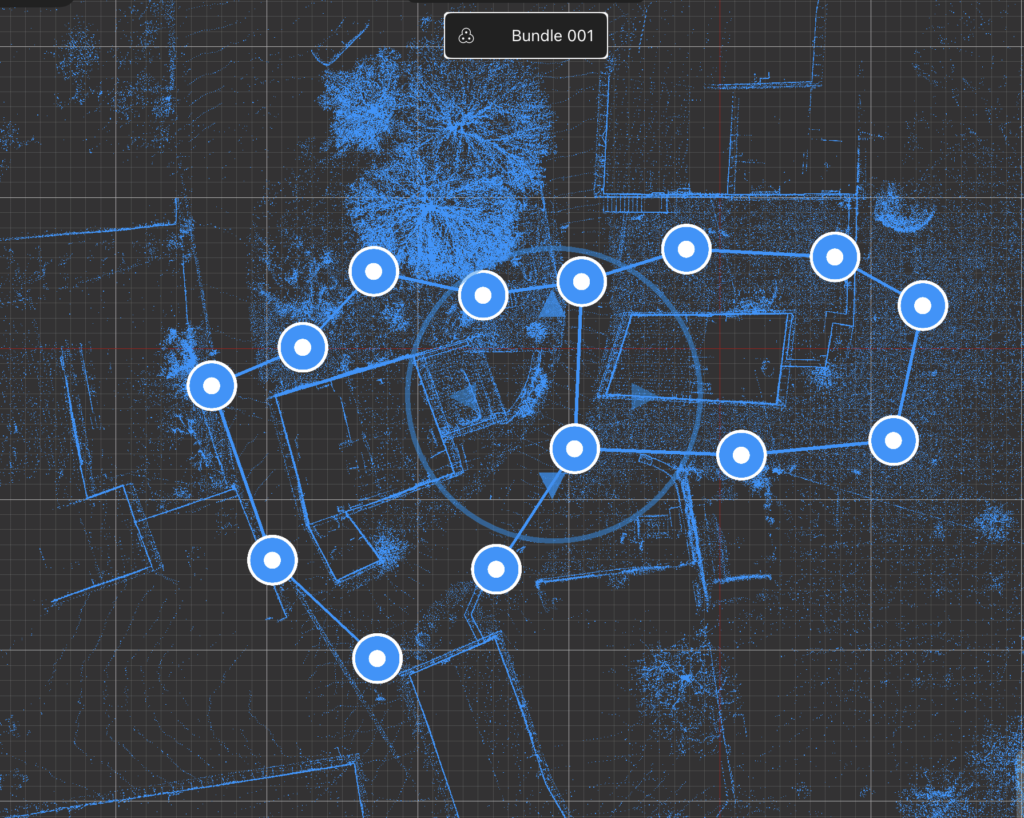 scan 3d bâtiment rural nuage de points relevé laser architecture pierre ancienne