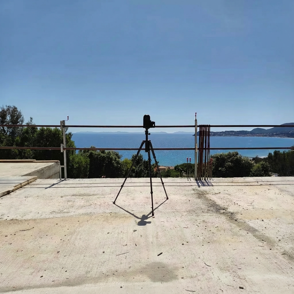 scan 3d villa luxe saint tropez relevé laser propriété côte d'azur