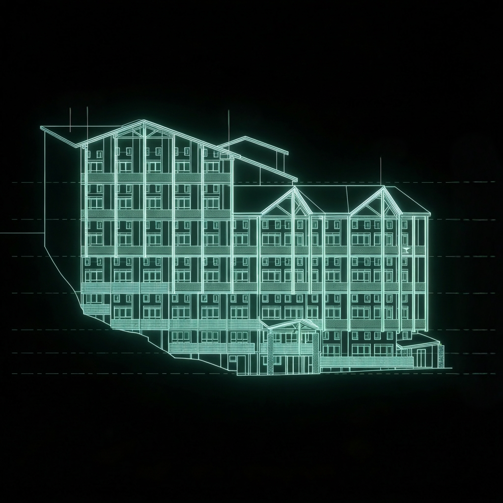 Plan 2d scan 3d bâtiment cotations architecture relevé laser précis