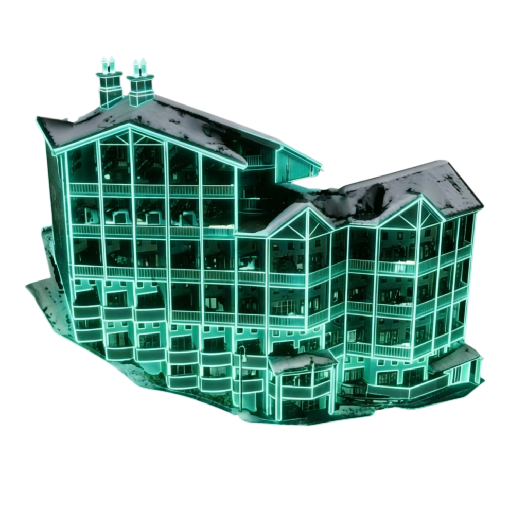 Modèle 3d bâtiment scan laser volumétrie architecture numérique détaillée